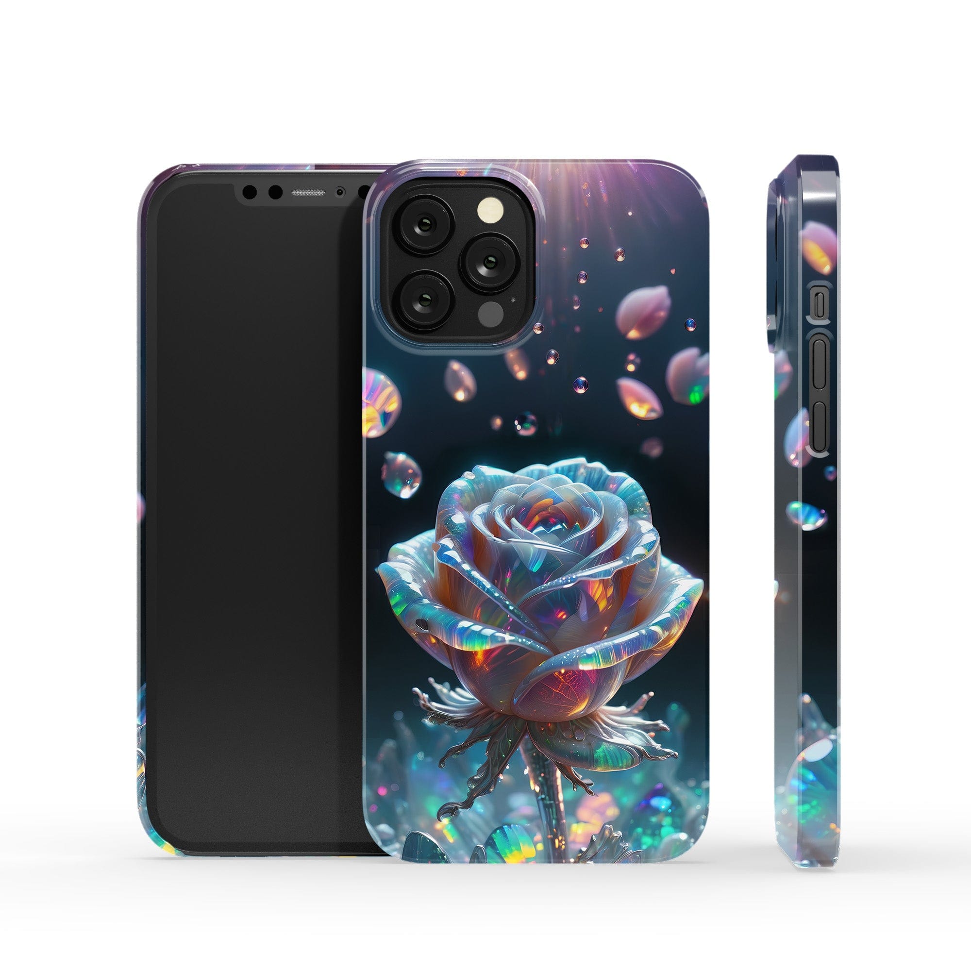 Petulant Petals | Crystal Flower Rose Case for iPhone 12 Pro Max