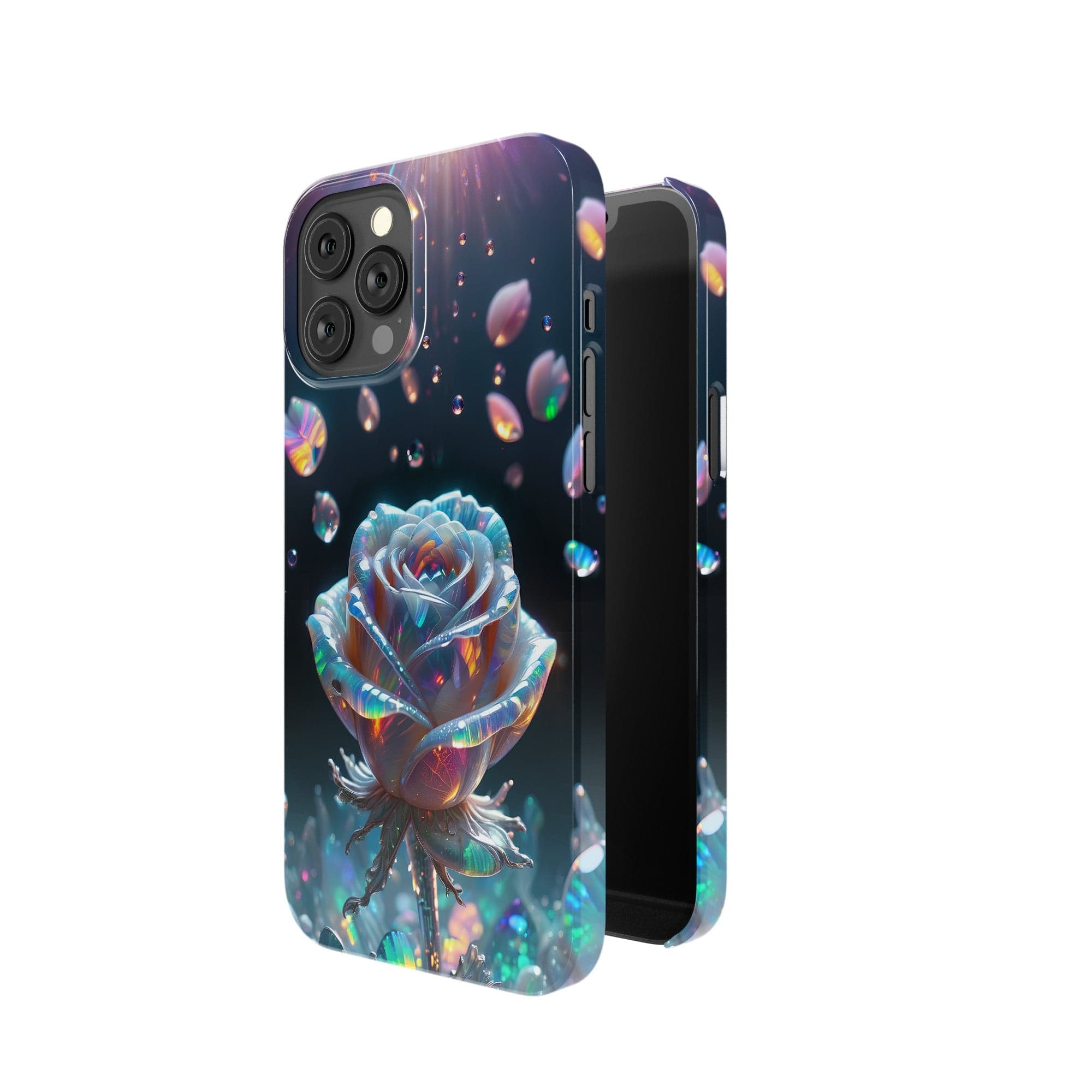 Petulant Petals | Crystal Flower Rose Case for iPhone 12 Pro Max