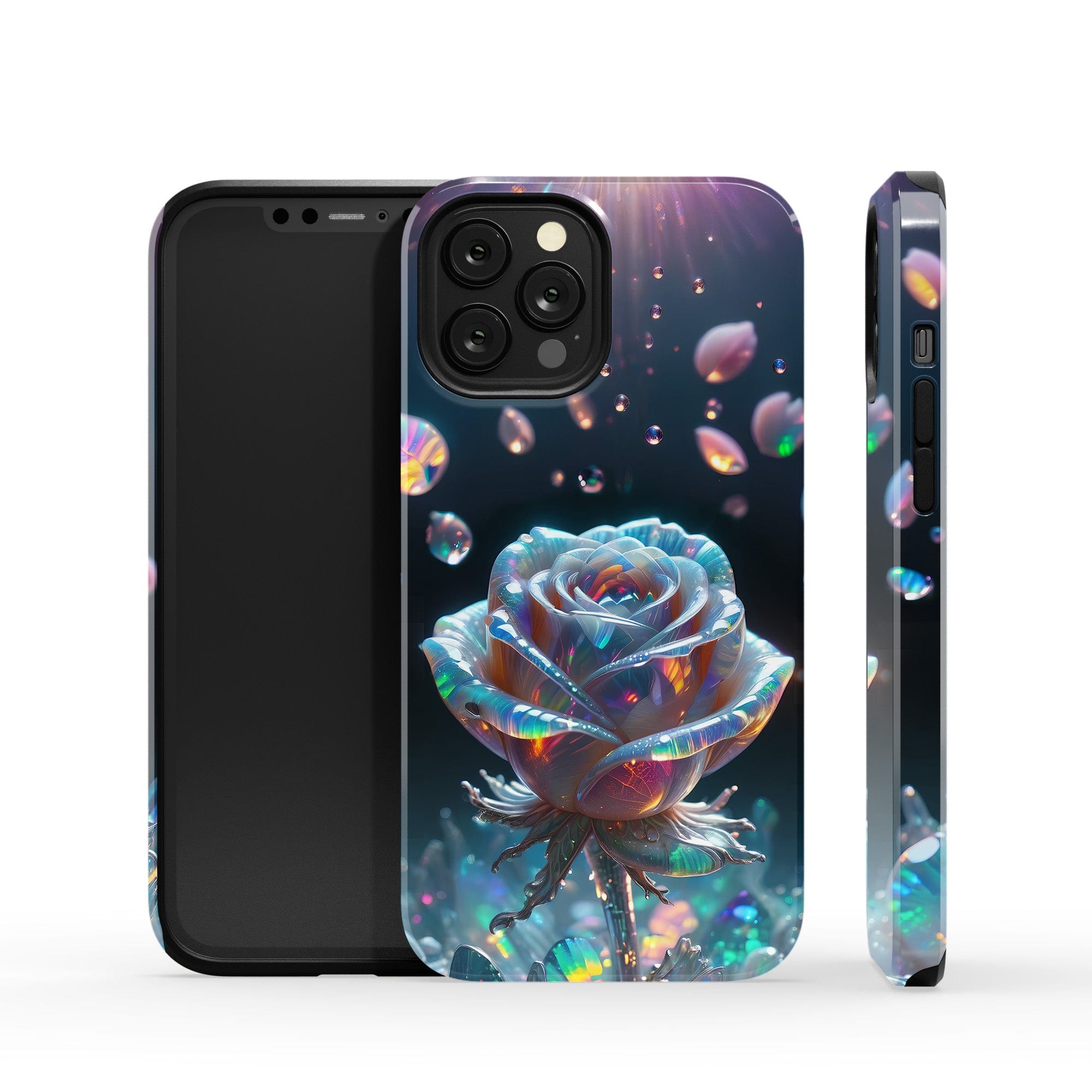 Petulant Petals | Crystal Flower Rose Case for iPhone 12 Pro Max