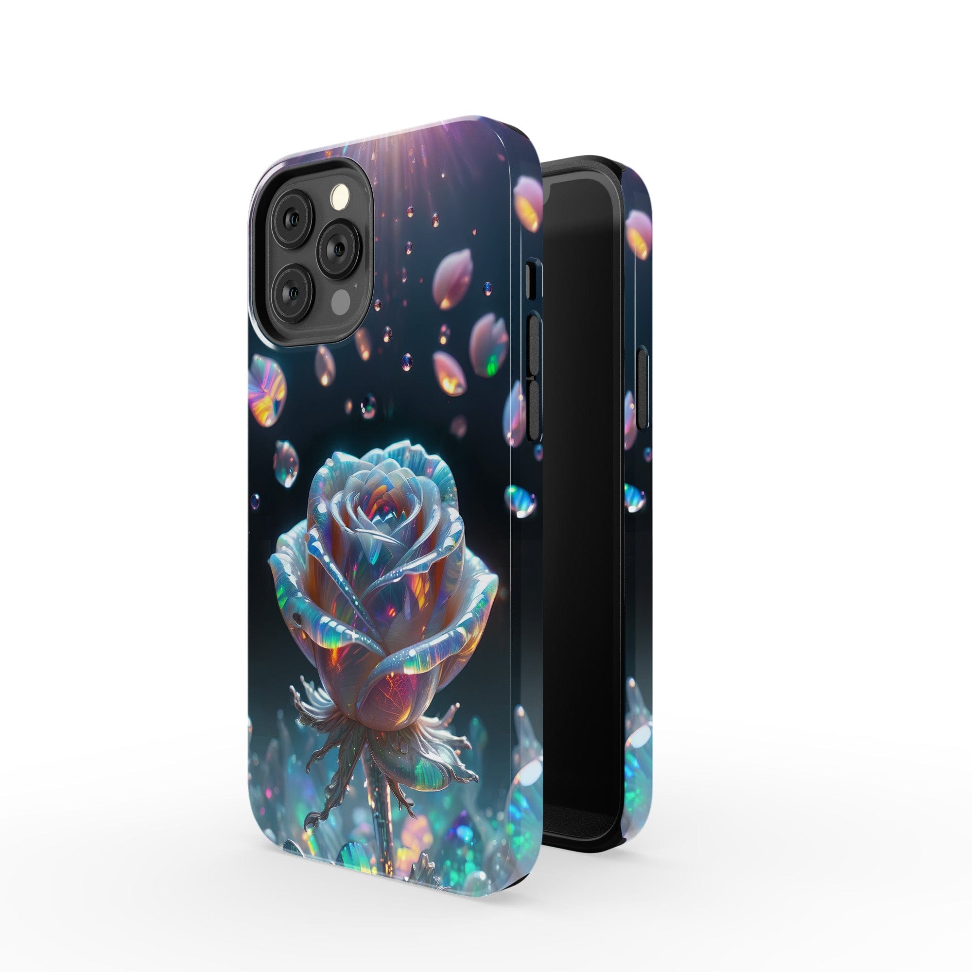 Petulant Petals | Crystal Flower Rose Case for iPhone 12 Pro Max