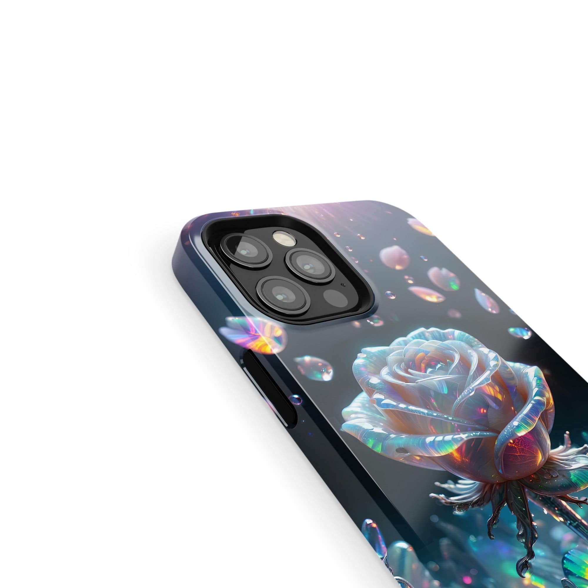 Petulant Petals | Crystal Flower Rose Case for iPhone 12 Pro