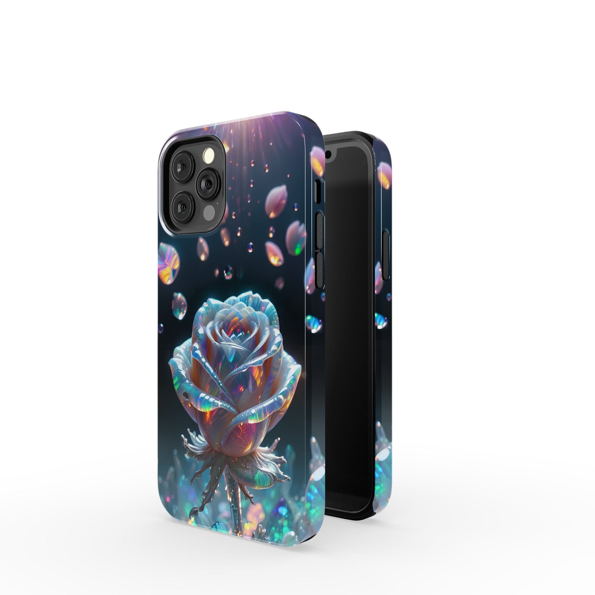 Petulant Petals | Crystal Flower Rose Case for iPhone 12 Pro