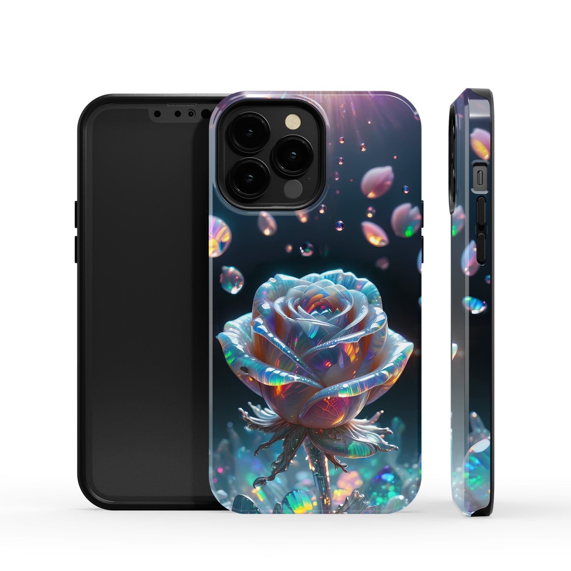 Petulant Petals | Crystal Flower Rose Case for iPhone 13 Pro Max