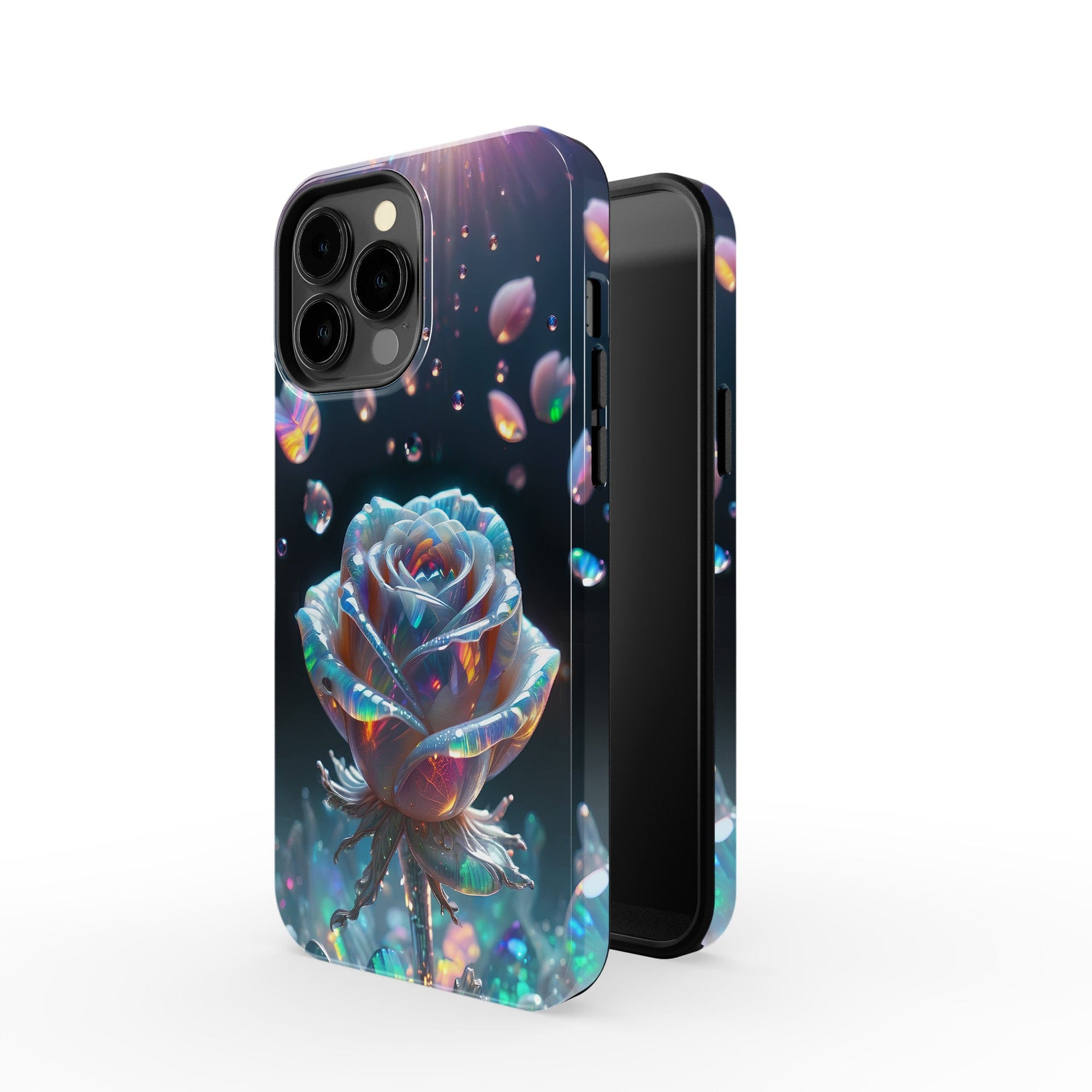 Petulant Petals | Crystal Flower Rose Case for iPhone 13 Pro Max