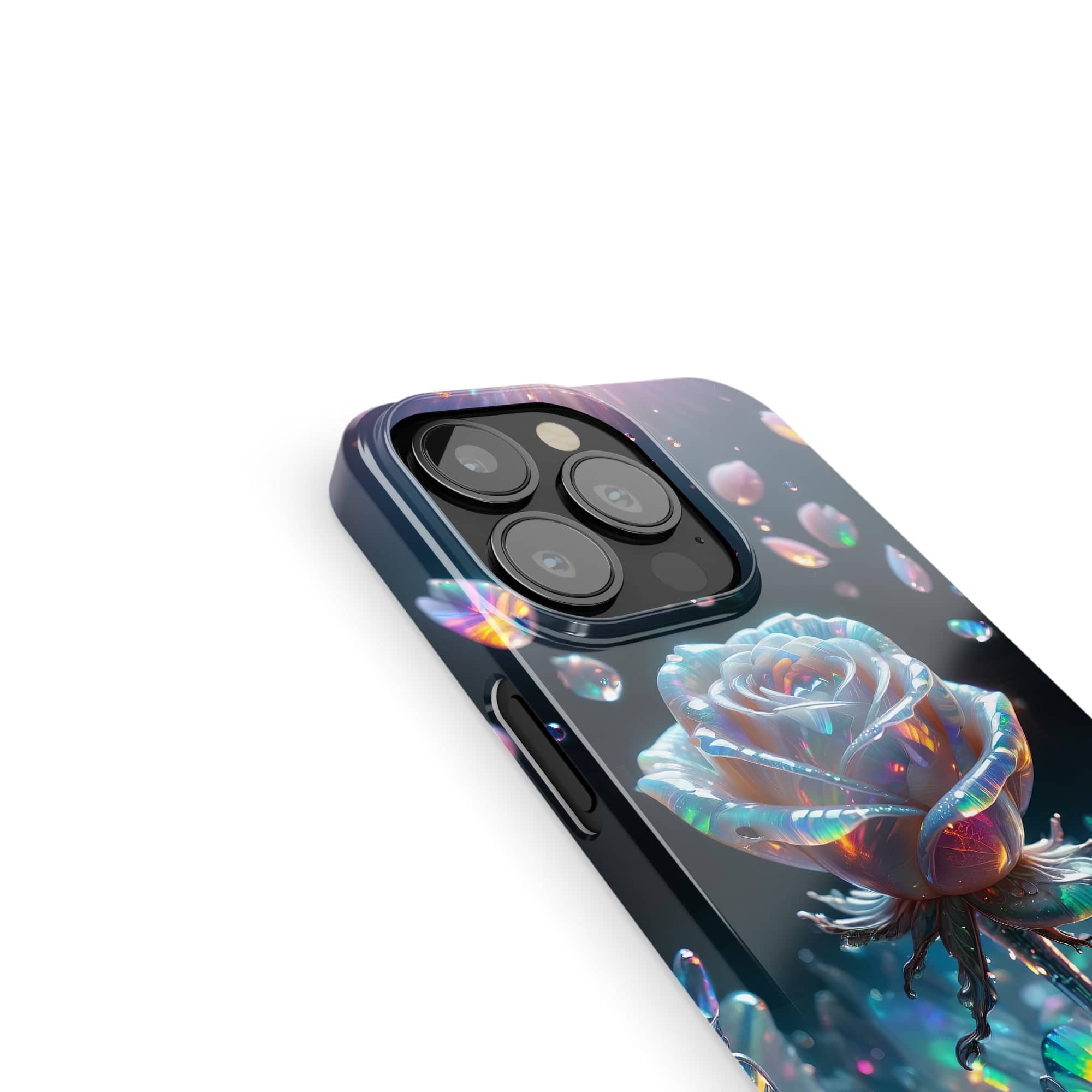 Petulant Petals | Crystal Flower Rose Case for iPhone 13 Pro