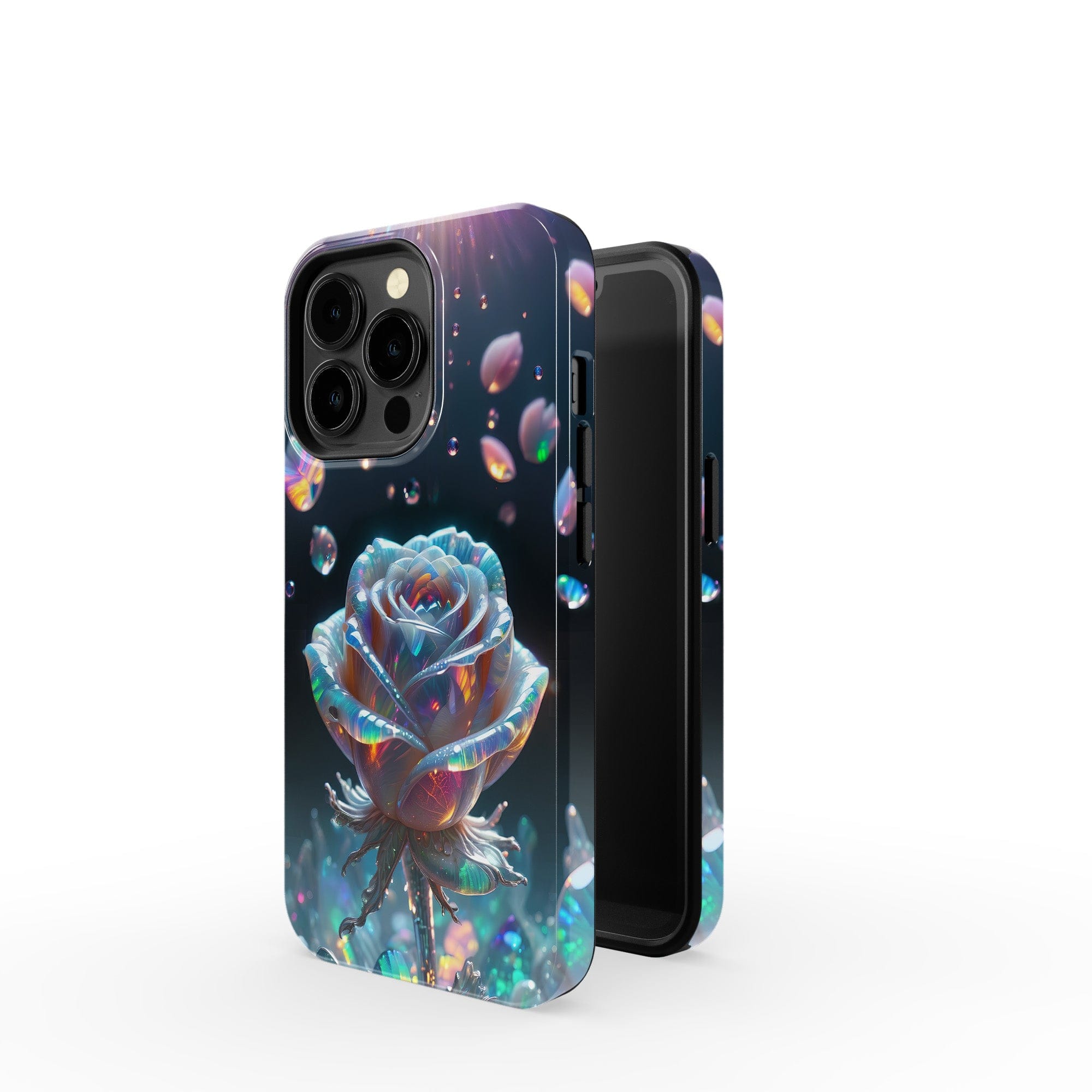 Petulant Petals | Crystal Flower Rose Case for iPhone 13 Pro