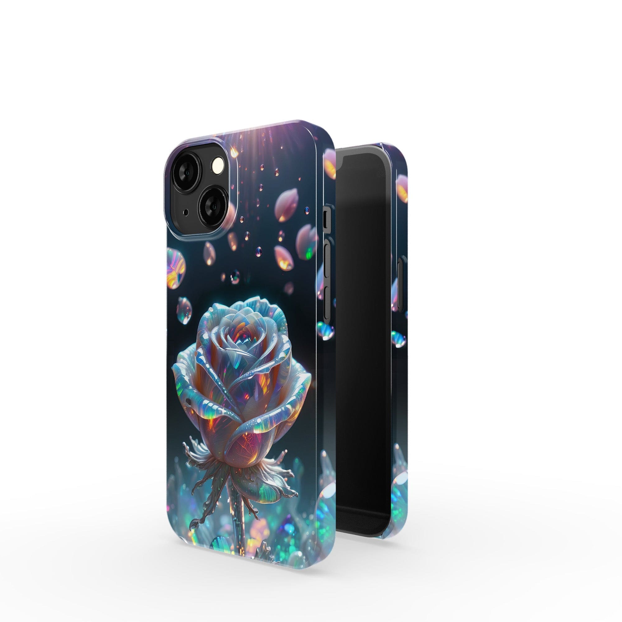 Petulant Petals | Crystal Flower Rose Case for iPhone 13