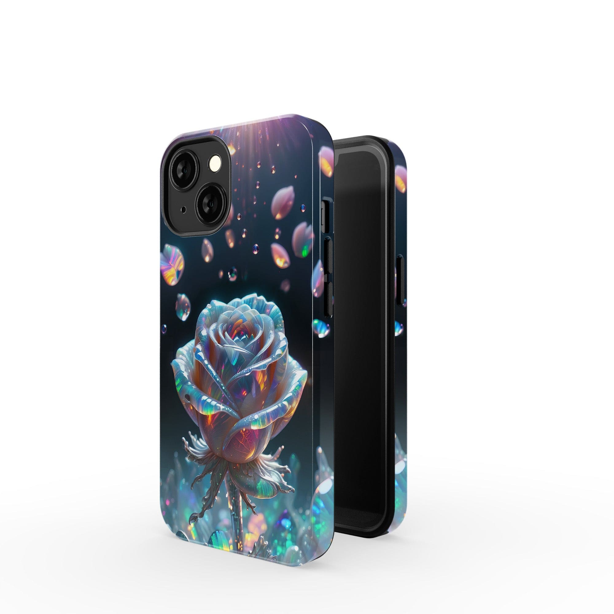 Petulant Petals | Crystal Flower Rose Case for iPhone 13