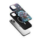 Petulant Petals | Crystal Flower Rose Case for iPhone 15 Plus