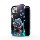 Petulant Petals | Crystal Flower Rose Case for iPhone 14 Plus