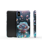 Petulant Petals | Crystal Flower Rose Case for iPhone X