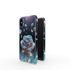 Petulant Petals | Crystal Flower Rose Case for iPhone X