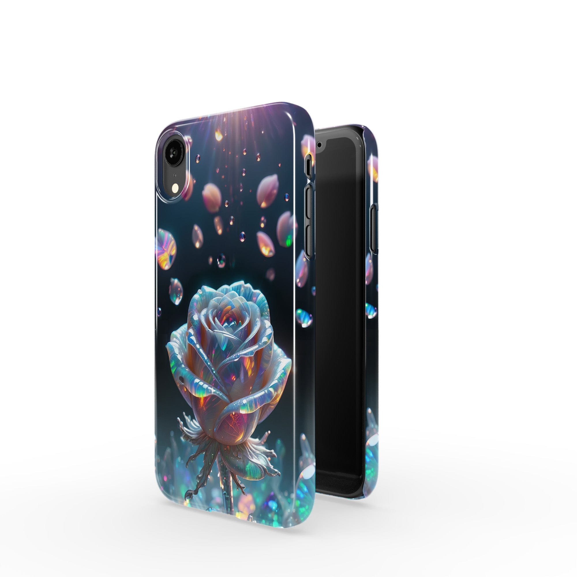 Petulant Petals | Crystal Flower Rose Case for iPhone XR