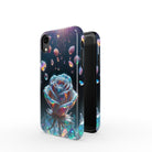 Petulant Petals | Crystal Flower Rose Case for iPhone XR