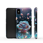 Petulant Petals | Crystal Flower Rose Case for iPhone XS Max