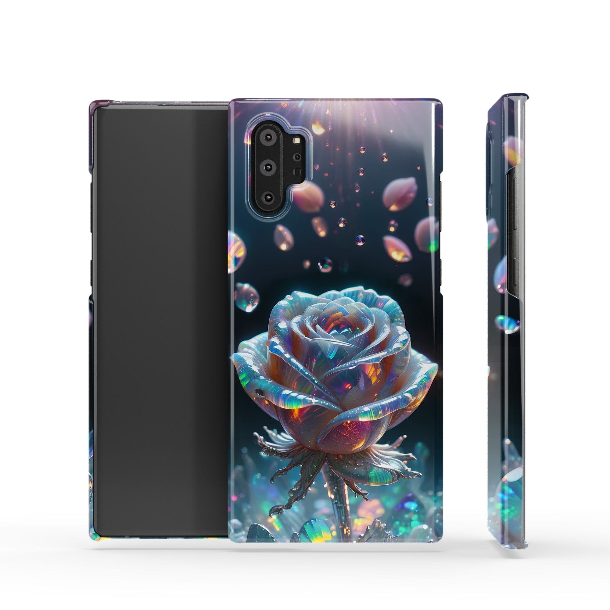 Petulant Petals | Crystal Flower Rose Samsung Case for Galaxy Note 10 Plus