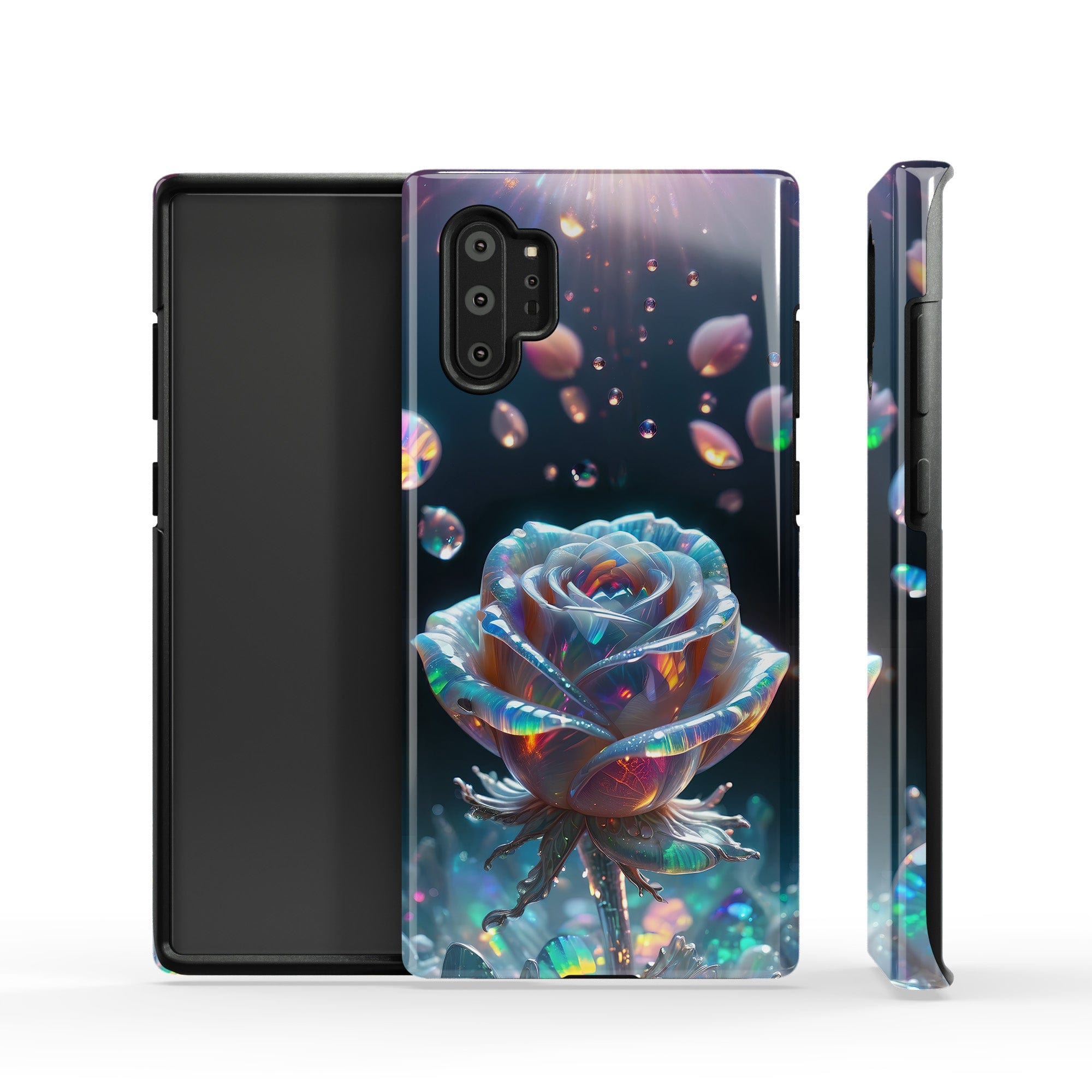 Petulant Petals | Crystal Flower Rose Samsung Case for Galaxy Note 10 Plus