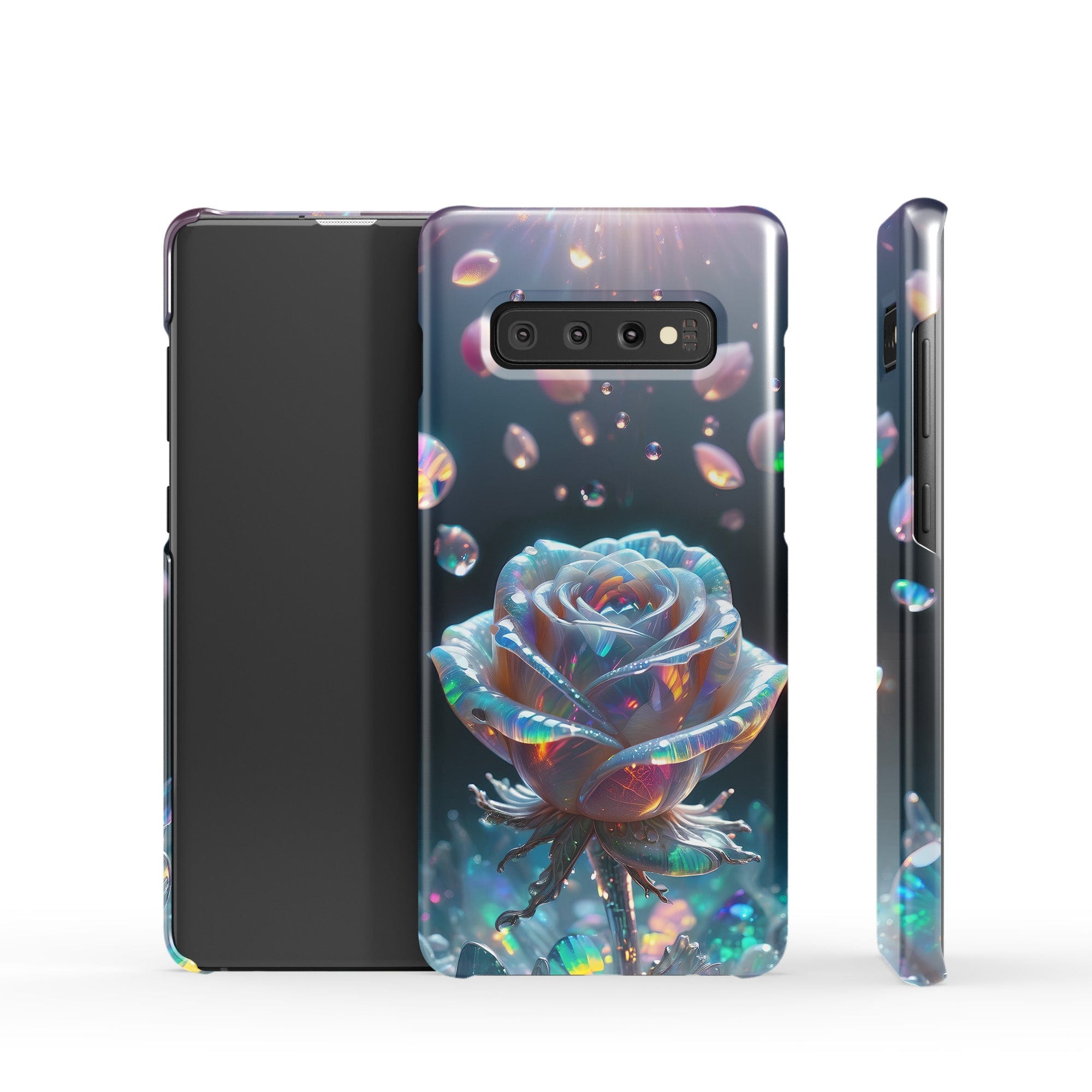 Petulant Petals | Crystal Flower Rose Samsung Case for Galaxy S10 Plus