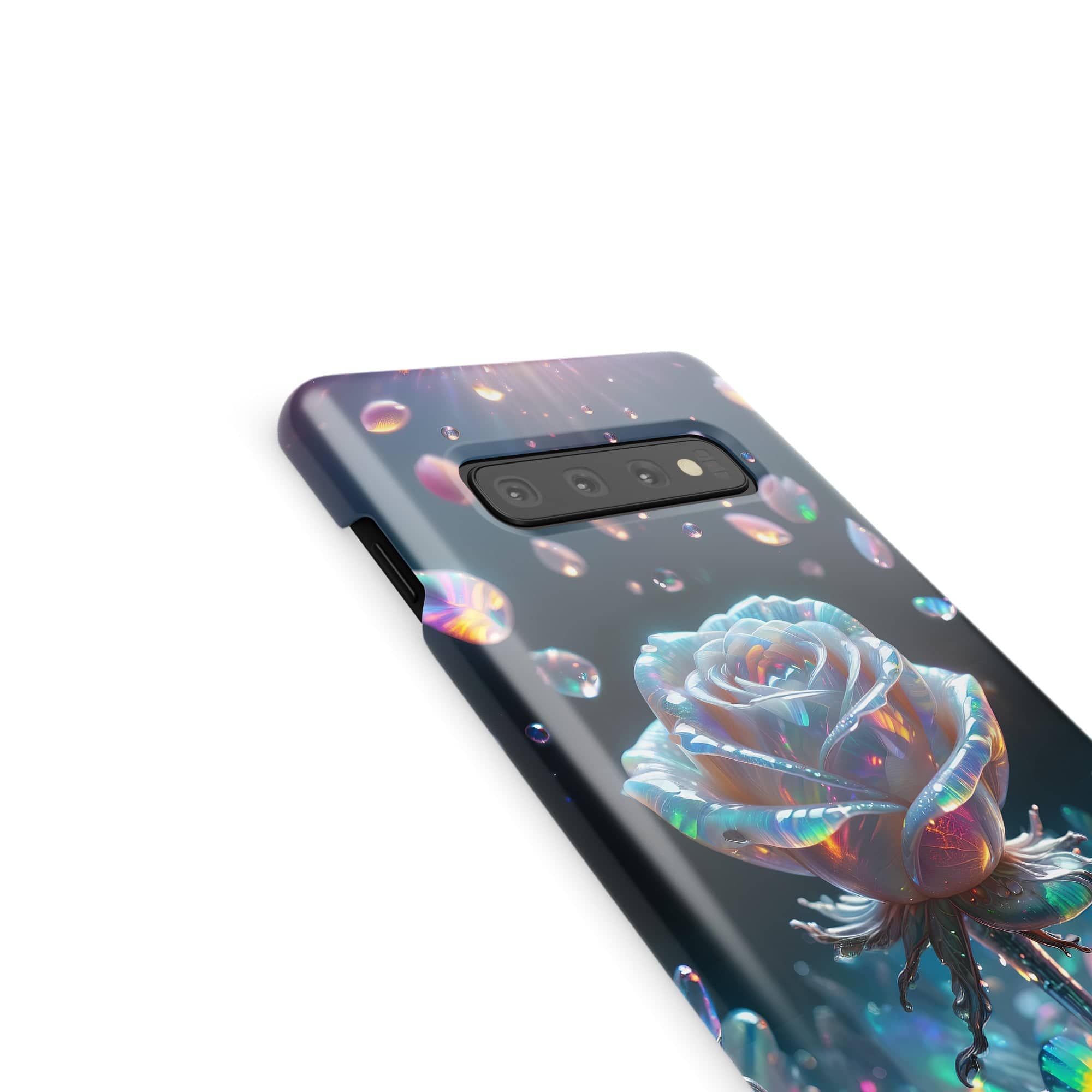 Petulant Petals | Crystal Flower Rose Samsung Case for Galaxy S10 Plus