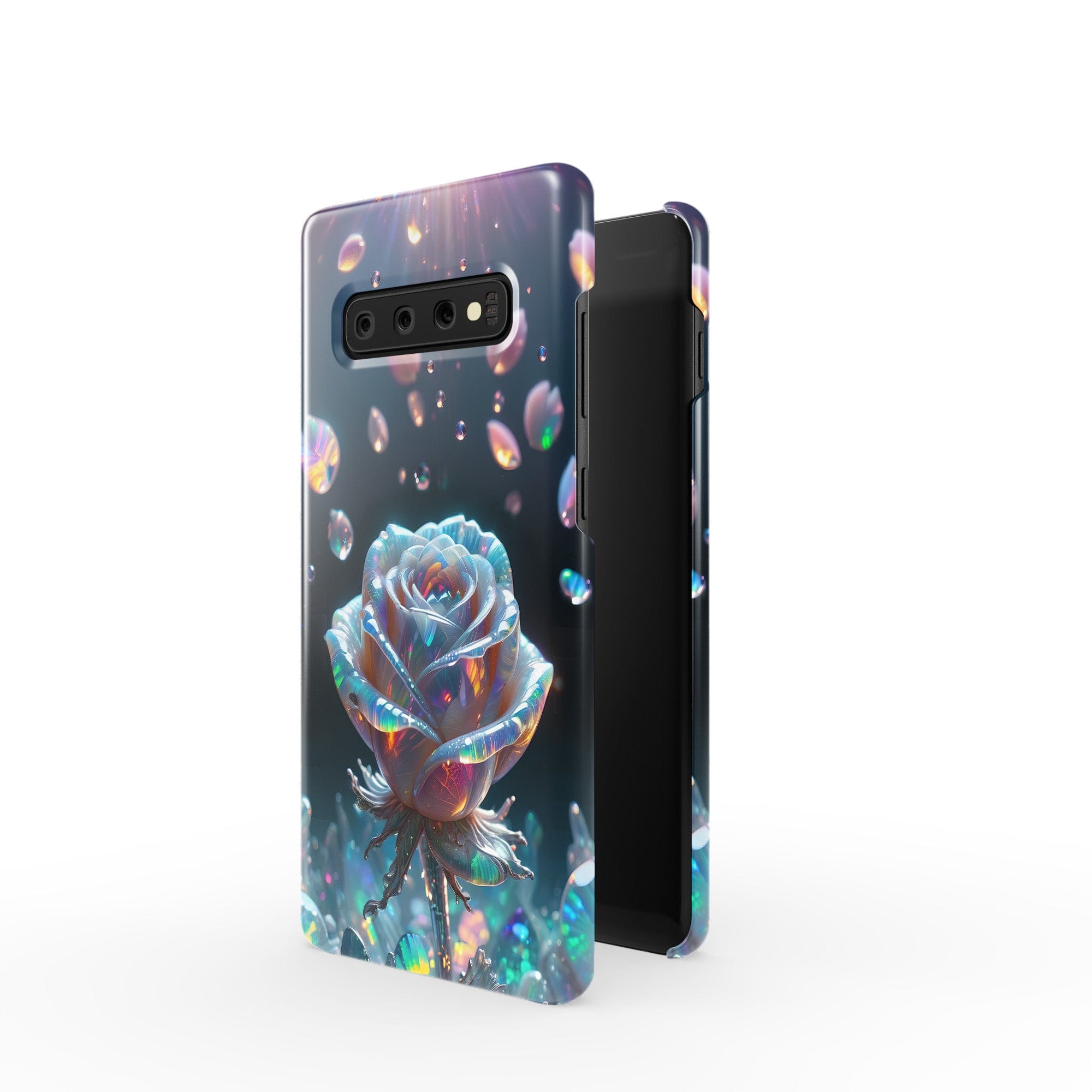 Petulant Petals | Crystal Flower Rose Samsung Case for Galaxy S10 Plus