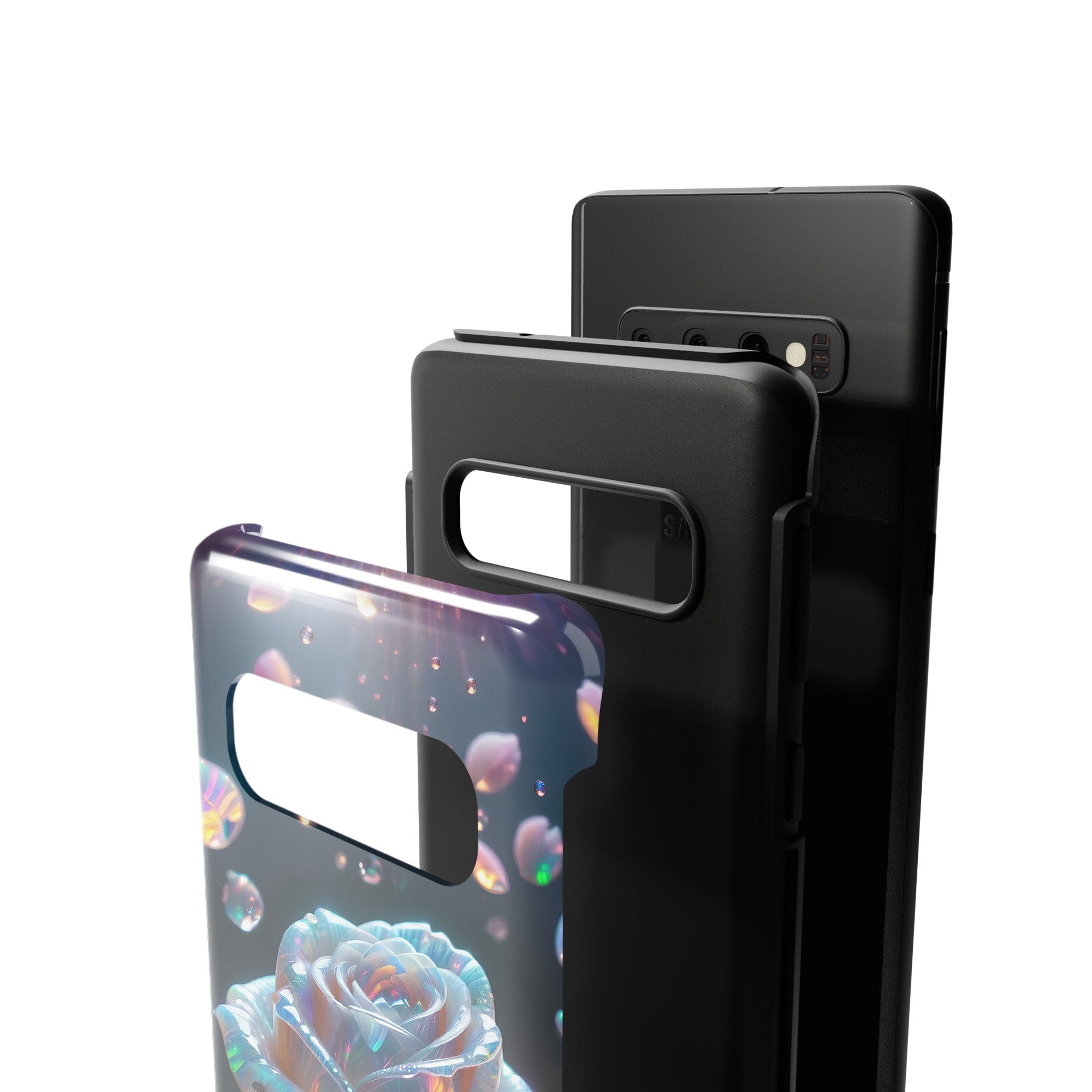 Petulant Petals | Crystal Flower Rose Samsung Case for Galaxy S10