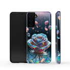 Petulant Petals | Crystal Flower Rose Samsung Case for Galaxy S21 Plus