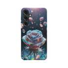 Petulant Petals | Crystal Flower Rose Samsung Case for Galaxy S24 Plus