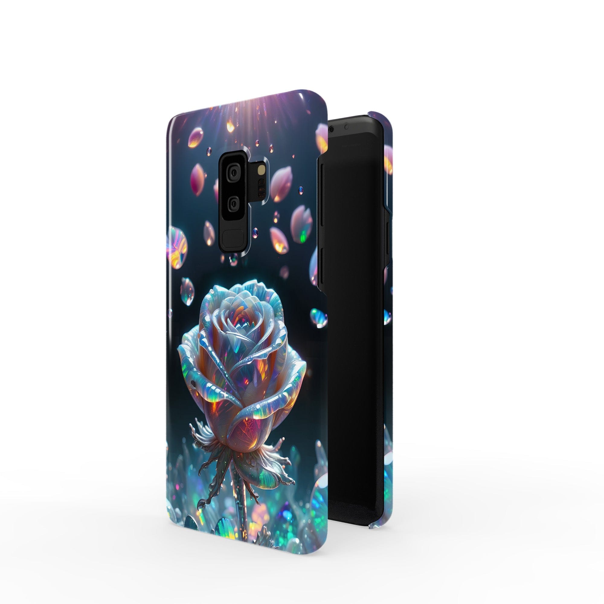 Petulant Petals | Crystal Flower Rose Samsung Case for Galaxy S9 Plus