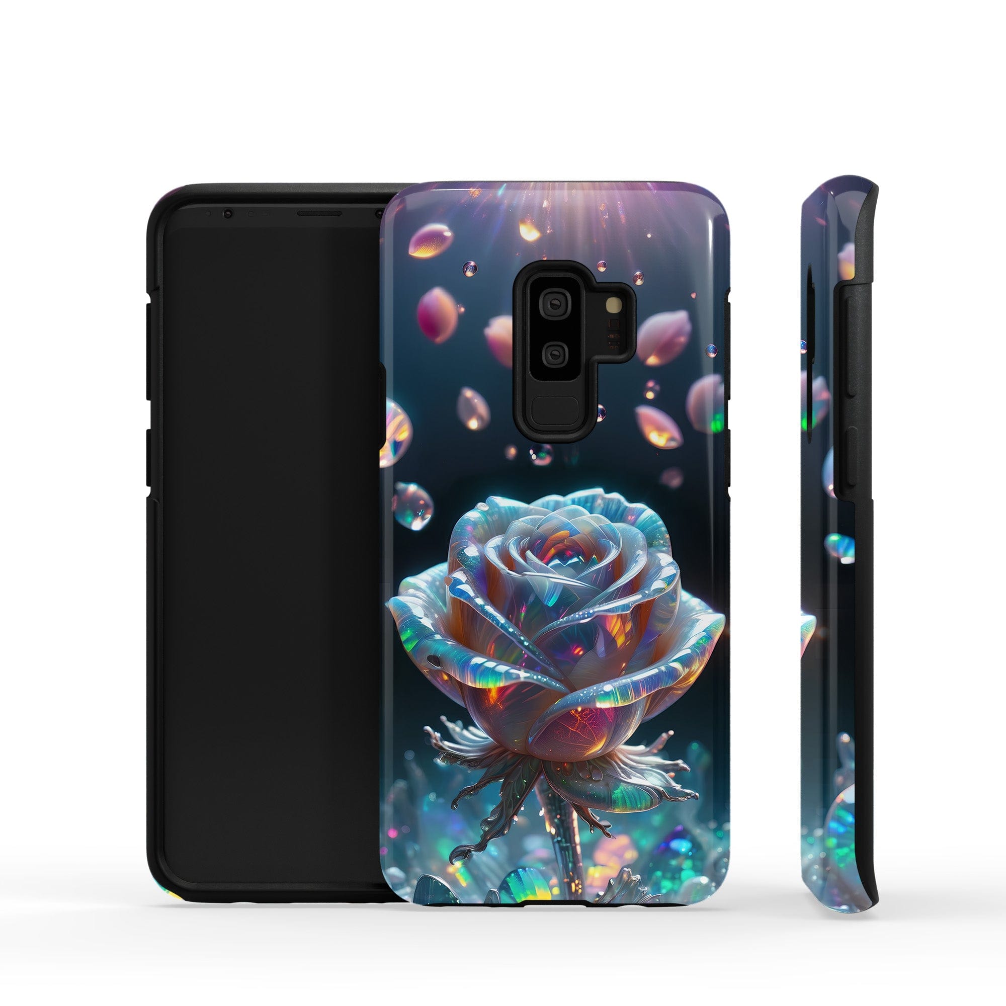 Petulant Petals | Crystal Flower Rose Samsung Case for Galaxy S9 Plus