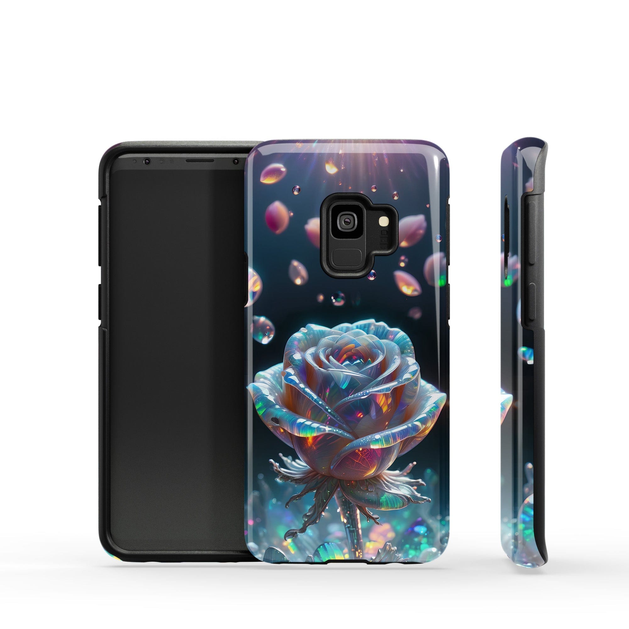 Petulant Petals | Crystal Flower Rose Samsung Case for Galaxy S9 Plus