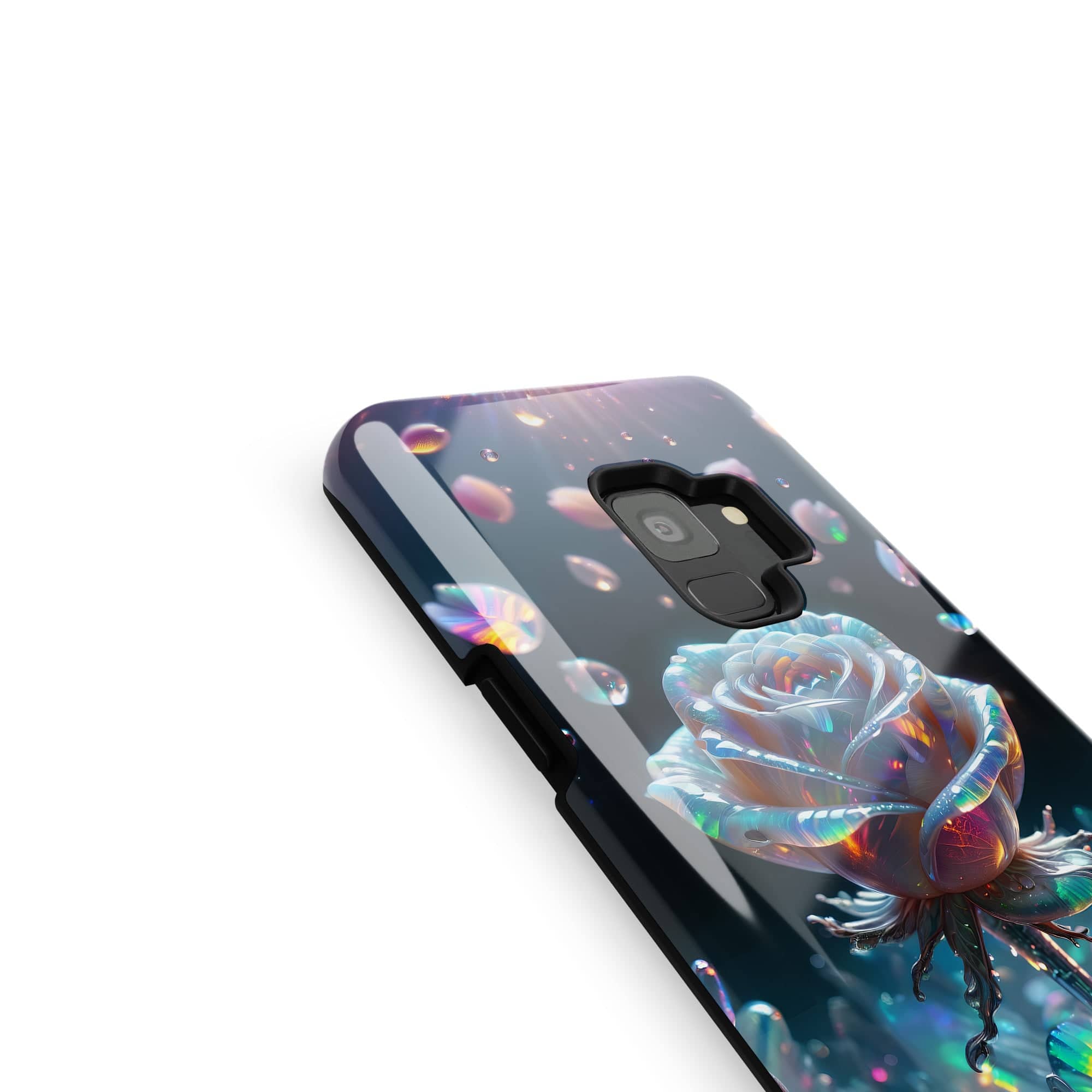 Petulant Petals | Crystal Flower Rose Samsung Case for Galaxy S9 Plus