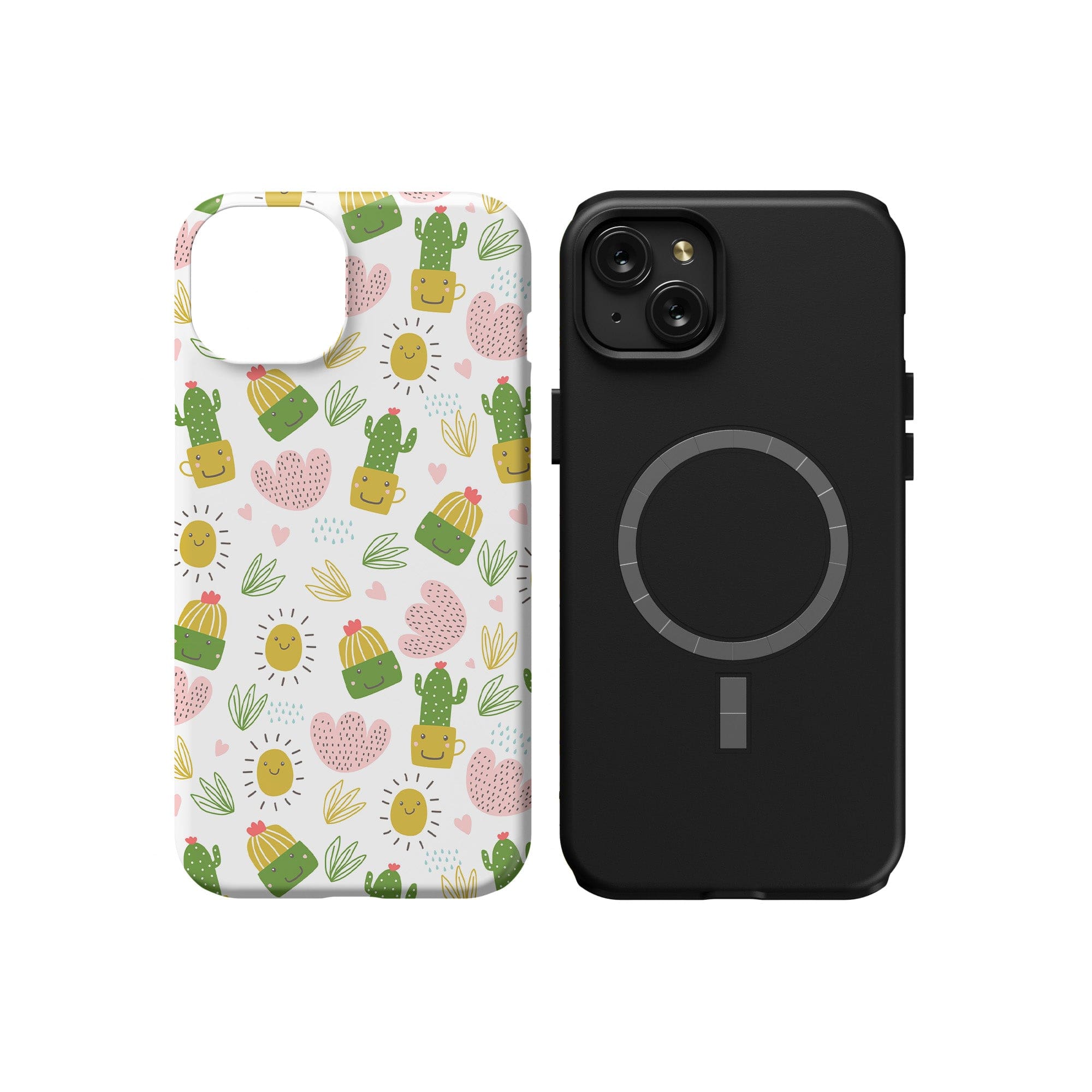 Prickly Sunshine | Cute Cactus Case for iPhone 15 Plus