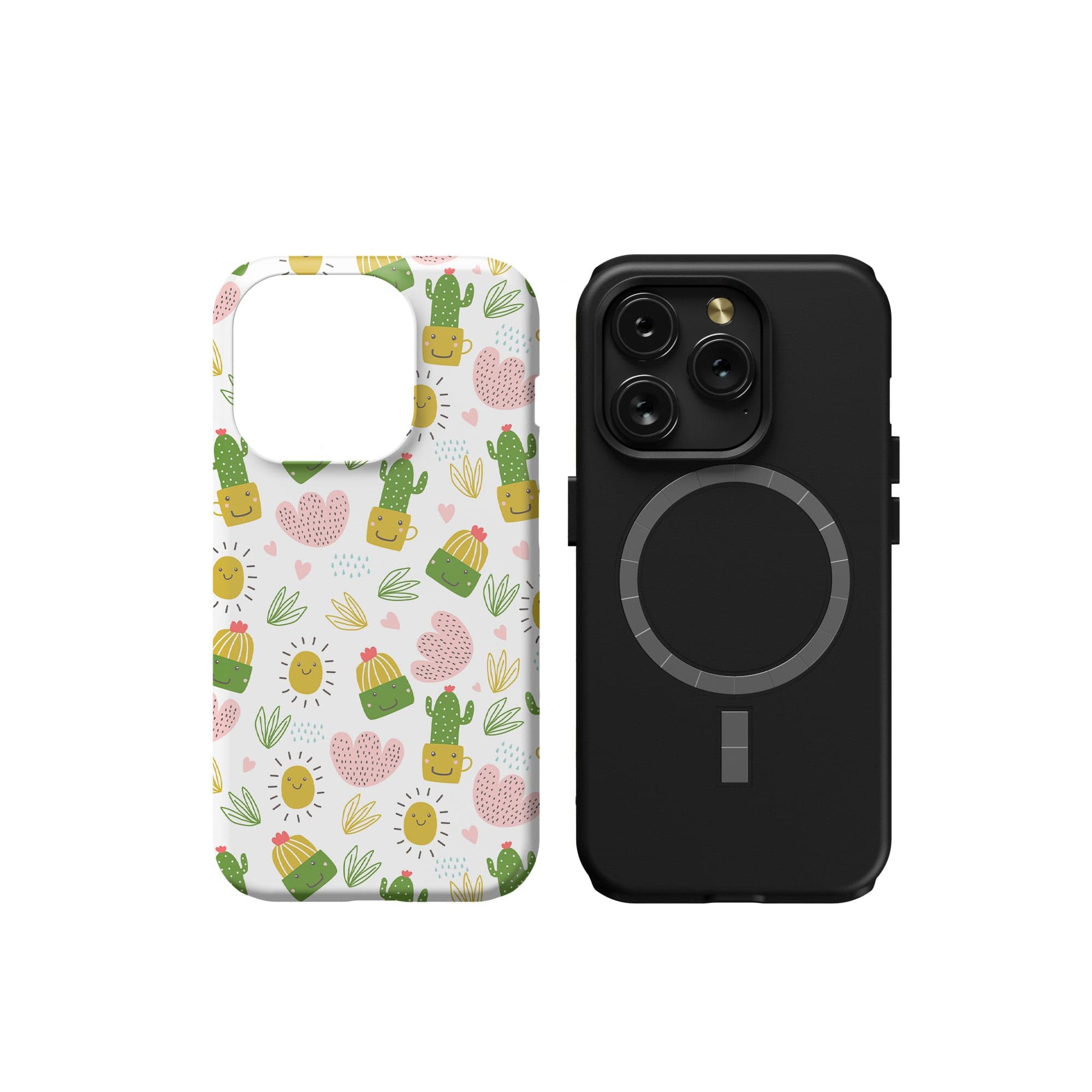 Prickly Sunshine | Cute Cactus Case for iPhone 15 Pro