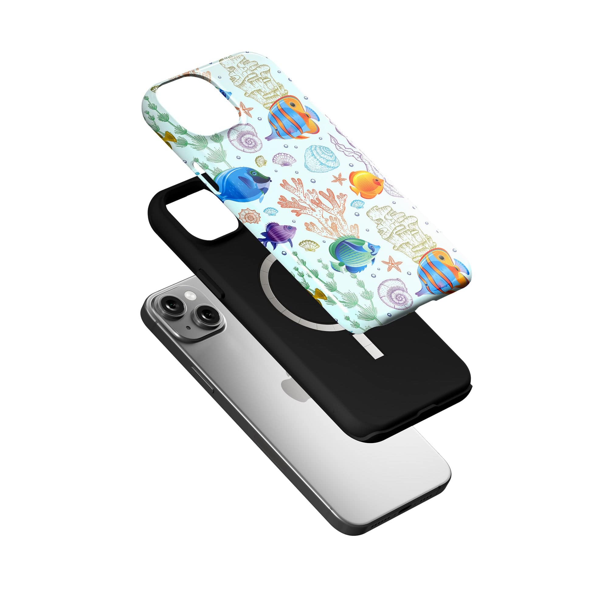 Radiant Reef | Tropical Fish Case for iPhone 15 Plus