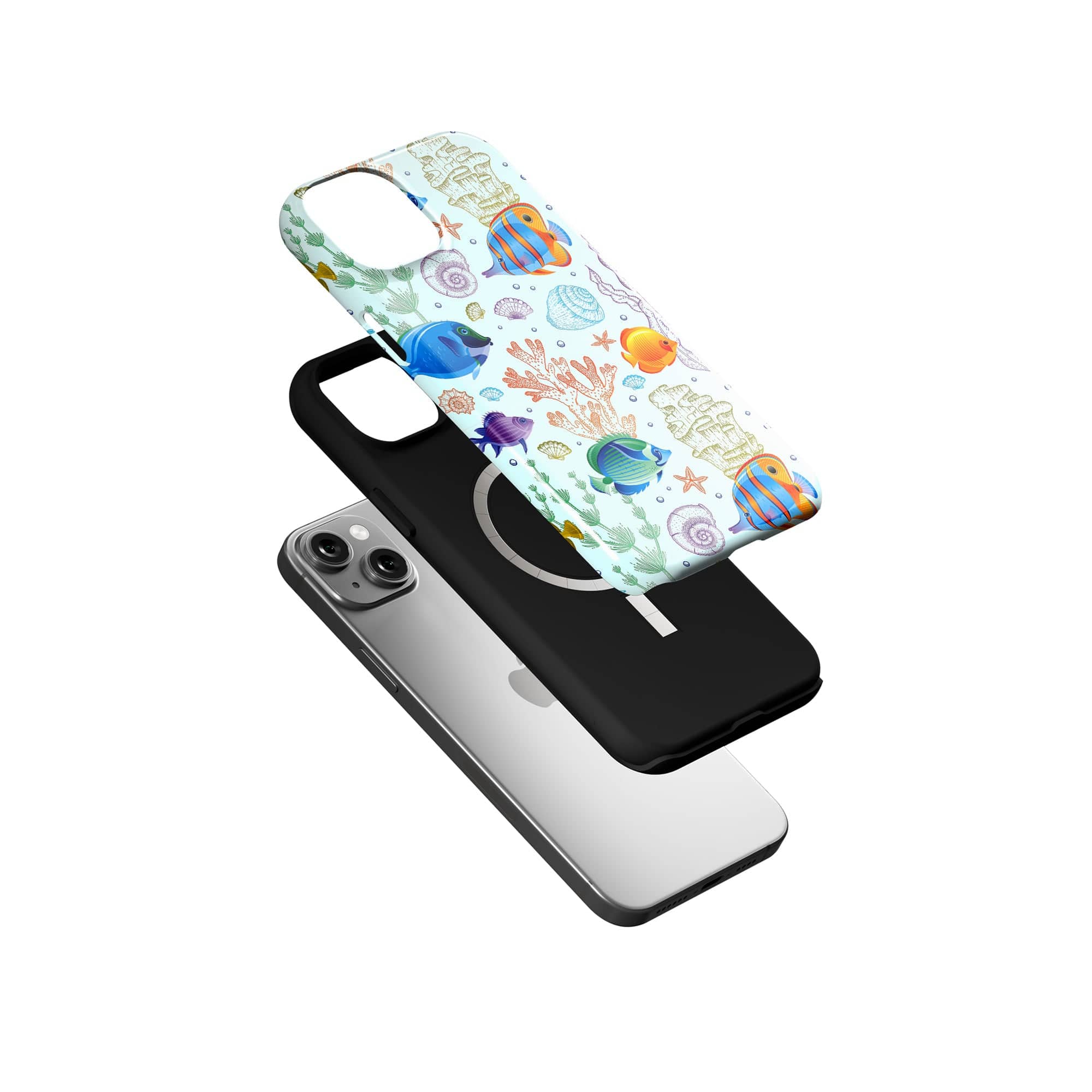 Radiant Reef | Tropical Fish Case for iPhone 15