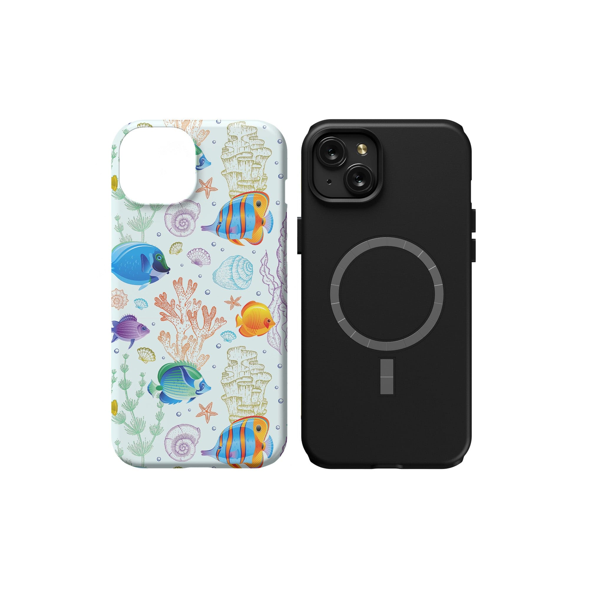 Radiant Reef | Tropical Fish Case for iPhone 15