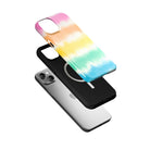 Rainbow Static | Tie Dye Case for iPhone 15 Plus