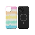 Rainbow Static | Tie Dye Case for iPhone 15 Plus