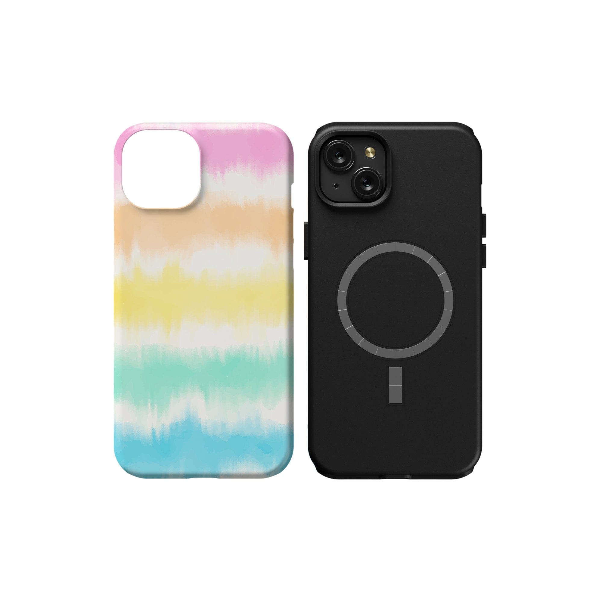 Rainbow Static | Tie Dye Case for iPhone 15