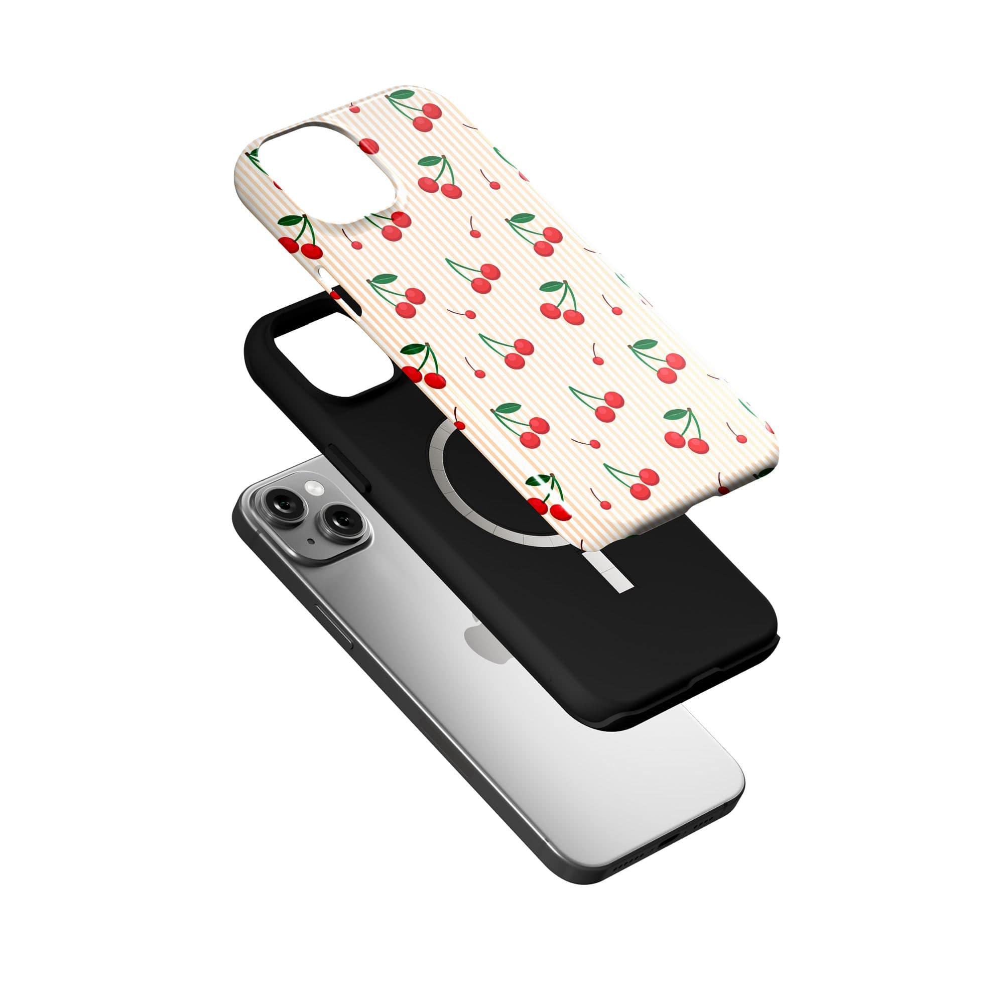 Retro Fruit | Cherry Case for iPhone 15 Plus