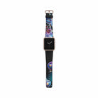 Silent Symphony | Crystal Flower Orchid Apple Watch Band in Rose Gold