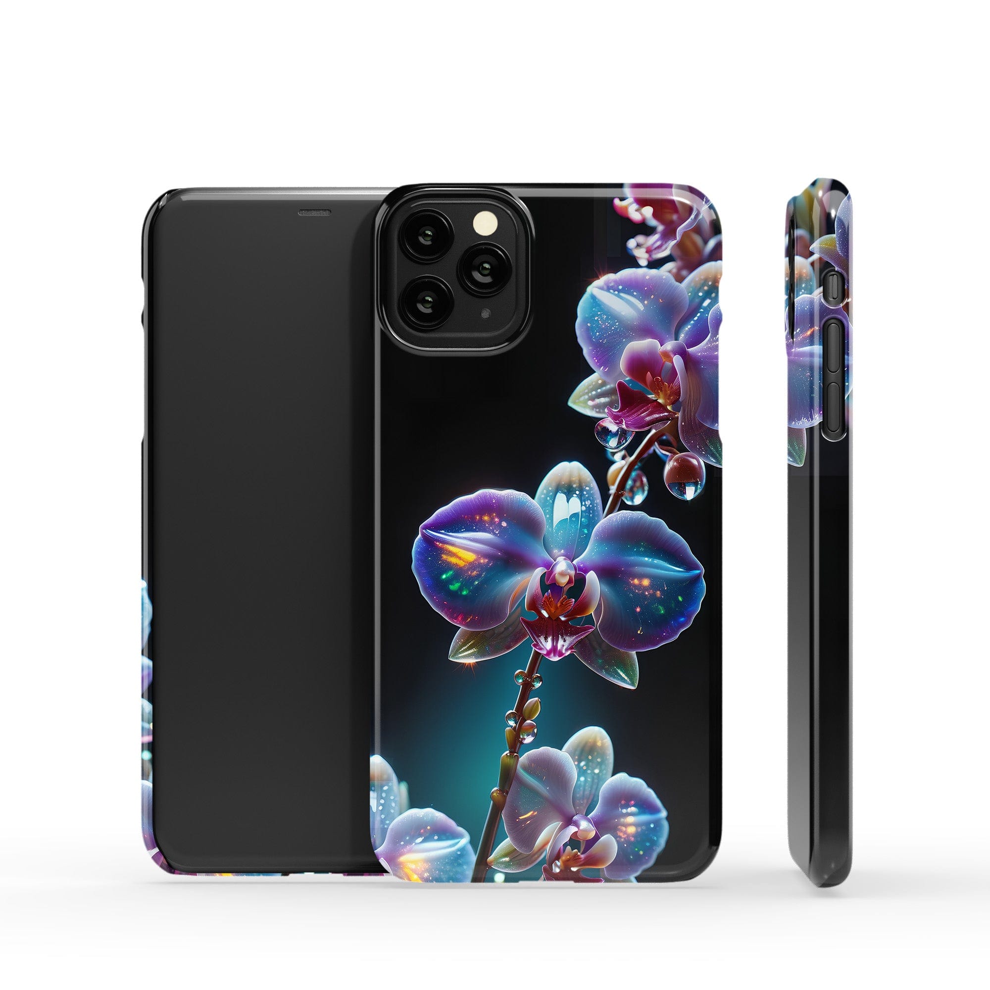 Silent Symphony | Crystal Flower Orchid Case for iPhone 11 Pro Max