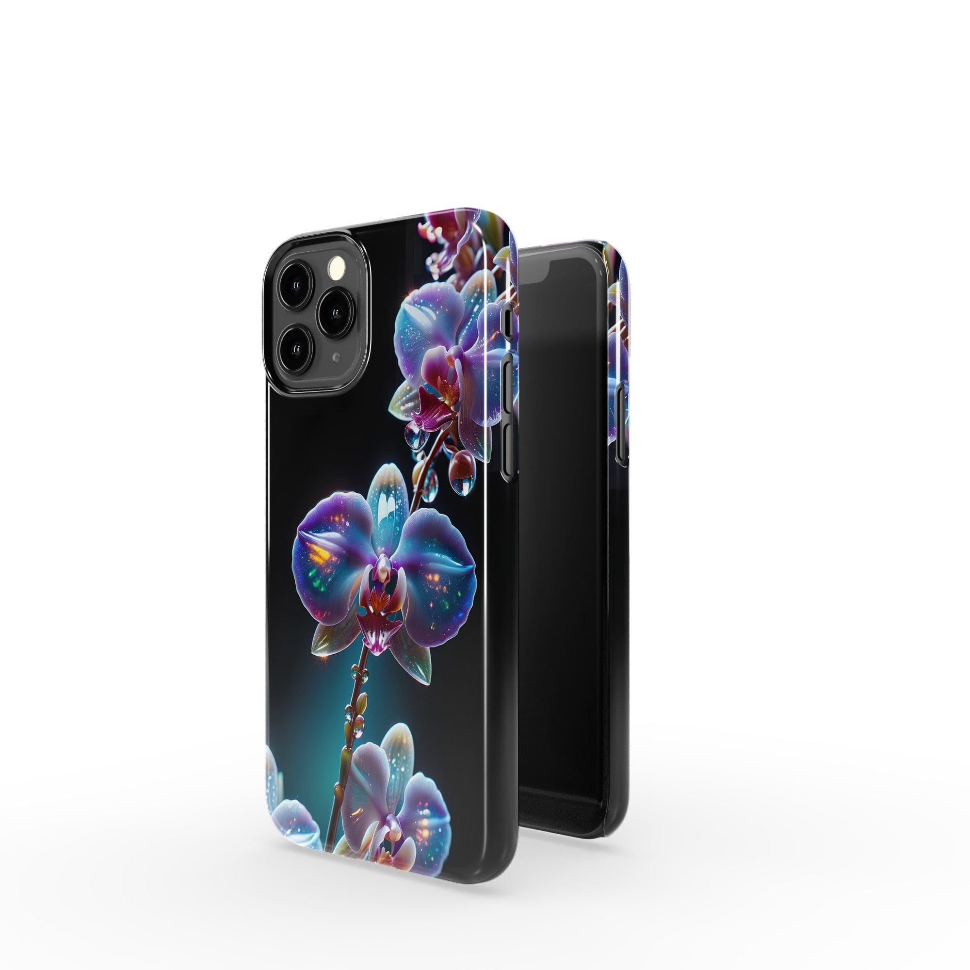 Silent Symphony | Crystal Flower Orchid Case for iPhone 11 Pro