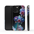 Silent Symphony | Crystal Flower Orchid Case for iPhone 12 Pro Max