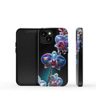 Silent Symphony | Crystal Flower Orchid Case for iPhone 13 Mini