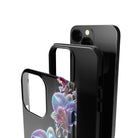 Silent Symphony | Crystal Flower Orchid Case for iPhone 13 Pro