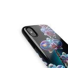 Silent Symphony | Crystal Flower Orchid Case for iPhone X