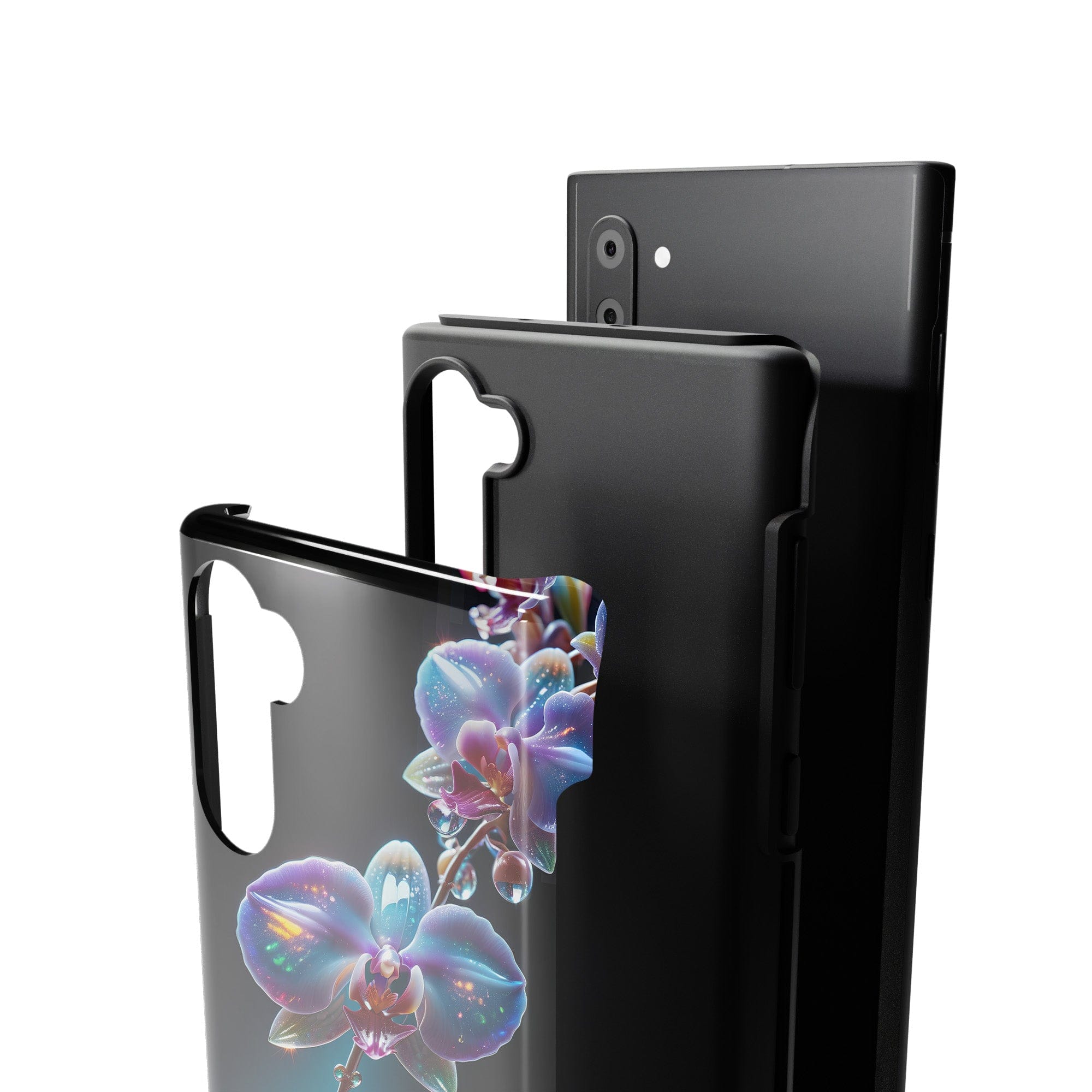 Silent Symphony | Crystal Flower Orchid Samsung Case for Galaxy Note 10