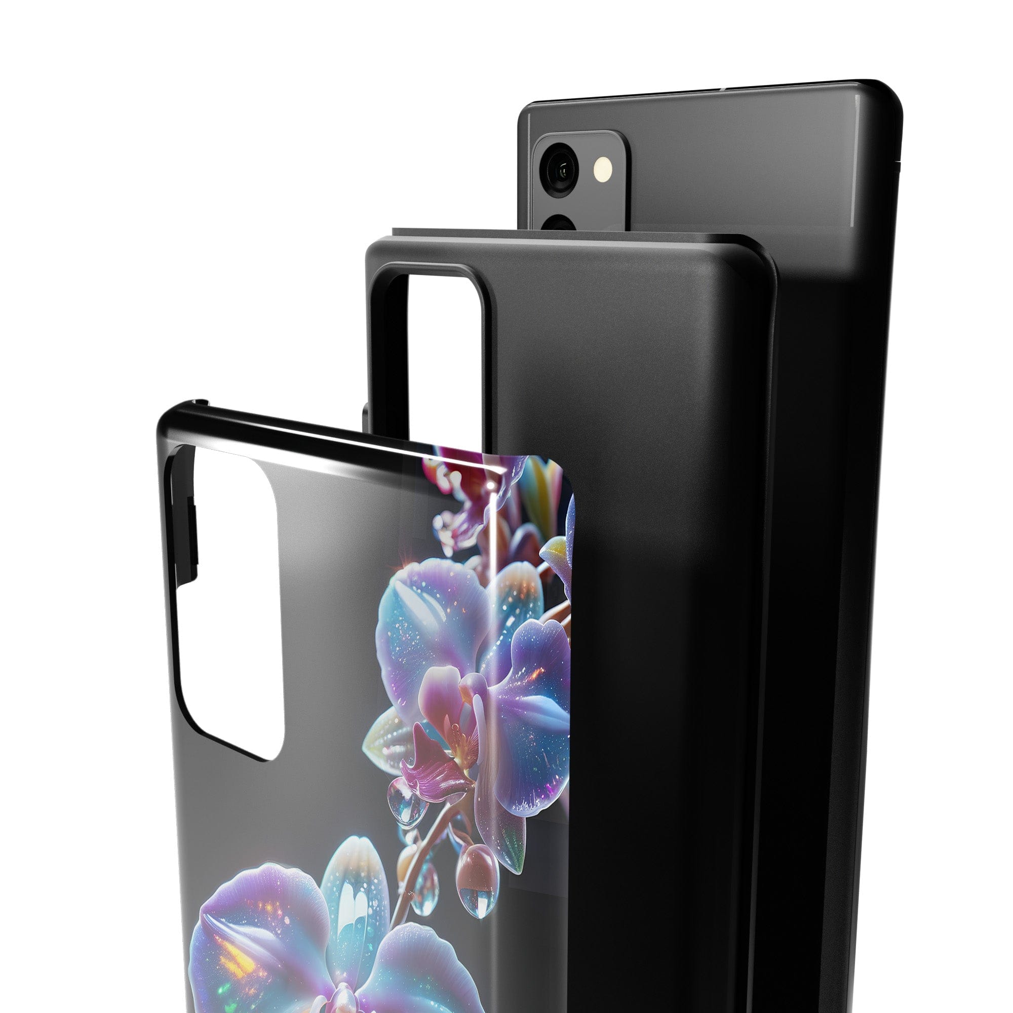 Silent Symphony | Crystal Flower Orchid Samsung Case for Galaxy Note 20