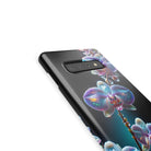 Silent Symphony | Crystal Flower Orchid Samsung Case for Galaxy S10 Plus